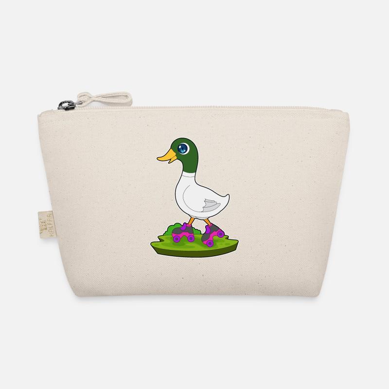 Ente Inline skating Rollschuhe Bio-Täschchen