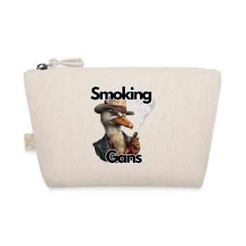 Tuxedo Goose, Humor, Fun Fun, - Organic Pouch - nature - Front