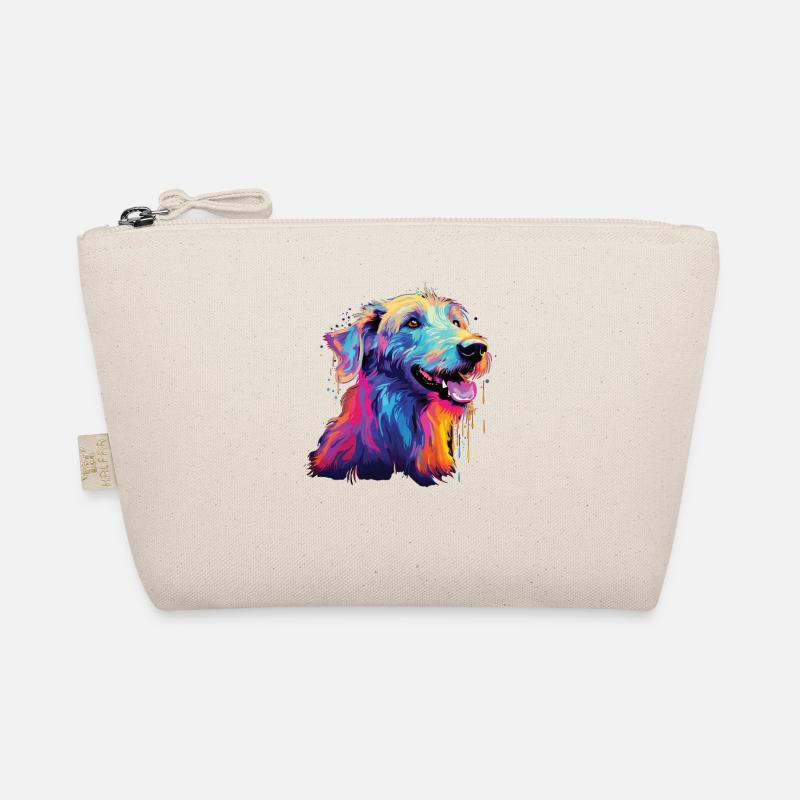 Aquarelle colorée Chow Chow Trousse biologique