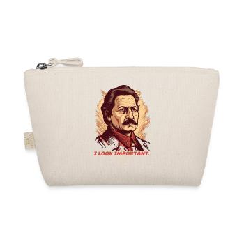 I look important - Organic Pouch - nature - Front