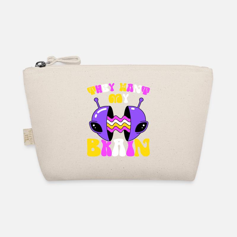 Alien, UFO, UAP, Space, Space Flying Object Organic Pouch