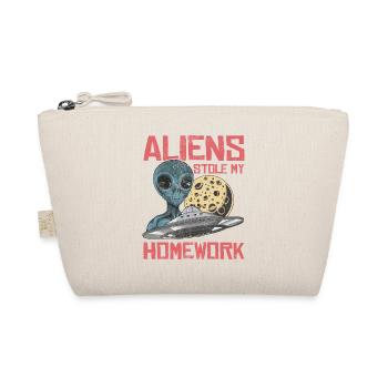 Alien, UFO, UAP, Space, Space Flying Object - Organic Pouch - nature - Front