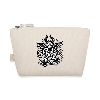 Devil Skateboard Doodle - Trousse biologique - nature - Devant