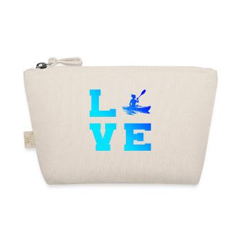 Kayak Canoe Men Women Kayaking Kayak - Organic Pouch - nature - Front