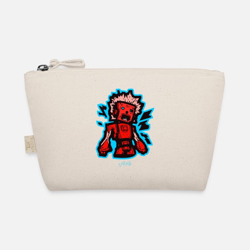 technological melancholy, robot agony type Organic Pouch
