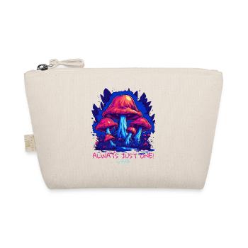 Always just one mushroom - Organic Pouch - nature - Front