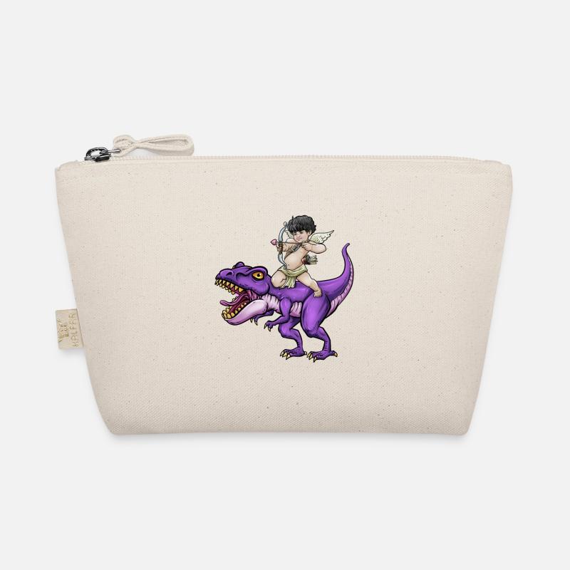 Cupid Armor T Rex Heart Valentinstag Cupid Rex Bio-Täschchen