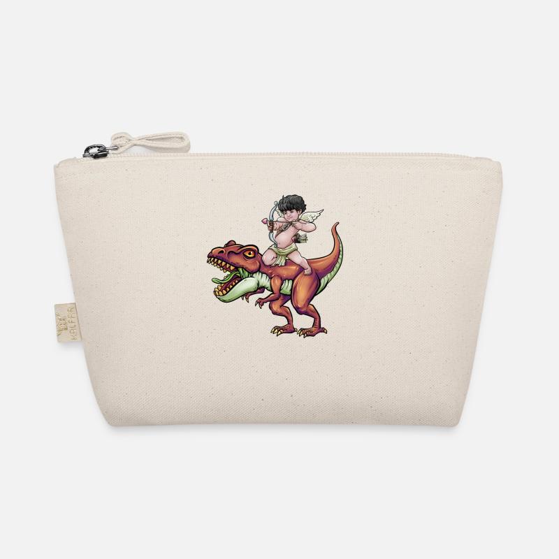 Cupid Armor T Rex Heart Valentinstag Cupid Rex Bio-Täschchen