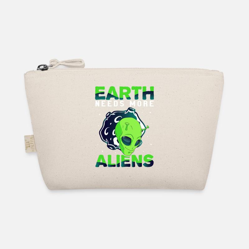 Alien, UFO, UAP, Space, Space Flying Object Organic Pouch