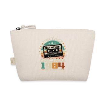 Original 1984 Vintage Retro Jubiläumsgeschenk - Bio-Täschchen - Natur - Vorne