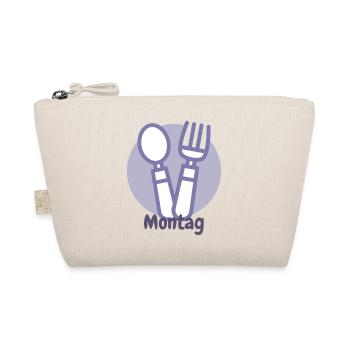 montag - Bio-Täschchen - Natur - Vorne