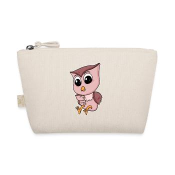 Famille Hibou - Hibou avec bébé - Trousse biologique - nature - Devant