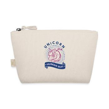 Unicorn in a Human Suit - Organic Pouch - nature - Front