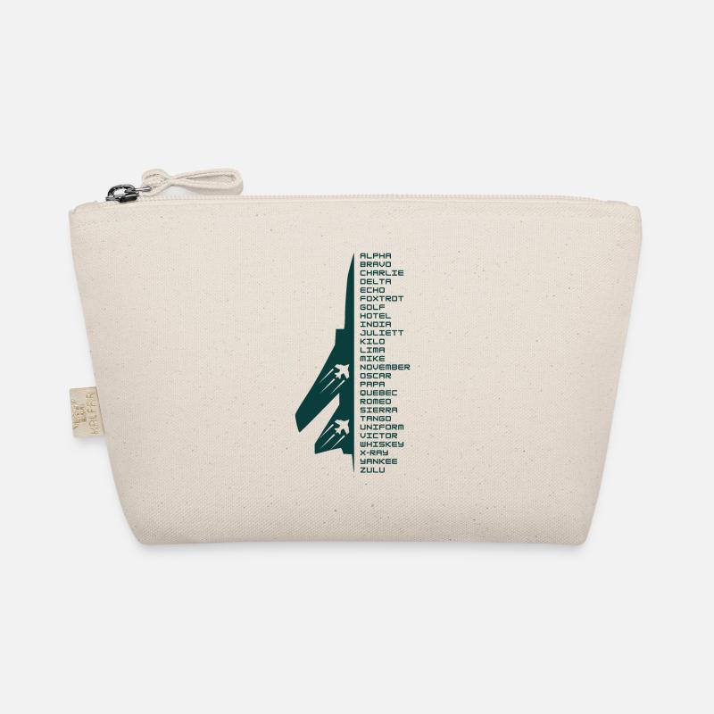 Phonetic alphabet - Organic Pouch - nature