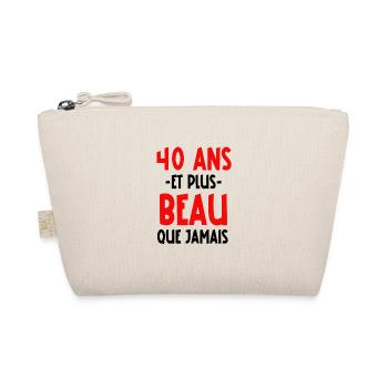 40 ans et plus beau que jamais - Trousse biologique - nature - Devant