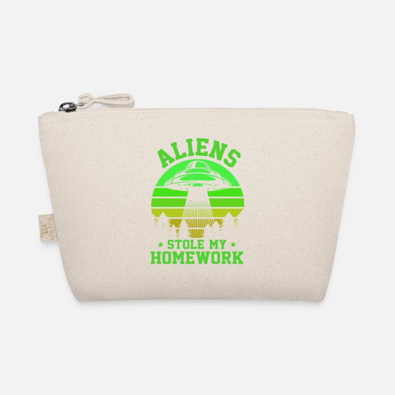 Alien, UFO, UAP, Space, Space Flying Object Organic Pouch