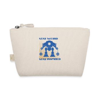 Stay Weird Stay Inspired - Organic Pouch - nature - Front