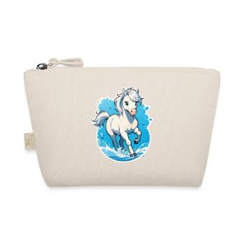 Galloping Horse - Horse Riding - Organic Pouch - nature - Front