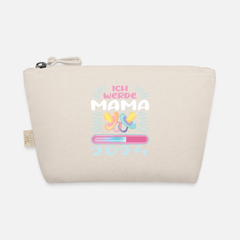 Mama 2024 werdende Mutter Schwangerschaft Bio-Täschchen