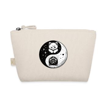 Ying Yang Chatons, noir et blanc - Trousse biologique - nature - Devant