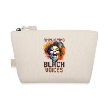 BlackVoices - Black History Month African - Organic Pouch - nature - Front