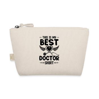 This Is My Best Doctor Shirt - Hospital Doctor - Organic Pouch - nature - Front