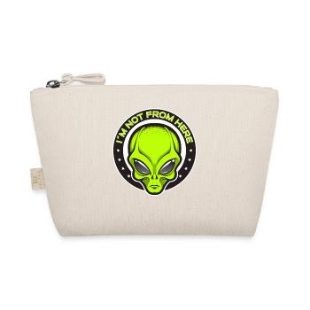 Alien, UFO, UAP, Space, Weltraum Flugobjekt - Bio-Täschchen - Natur - Vorne