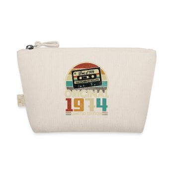 Original 1974 50th Anniversary Vintage Gift - Organic Pouch - nature - Front
