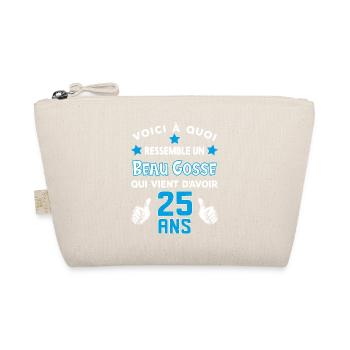25 ans anniversaire homme cadeau drôle humour - Trousse biologique - nature - Devant