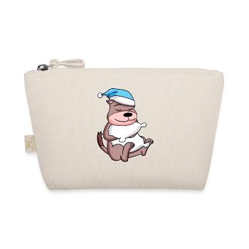 Belette avec oreiller et bonnet de somnolence - Trousse biologique - nature - Devant