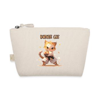 Lustige Karate Katze MMA Kawaii Kampfsport - Bio-Täschchen - Natur - Vorne