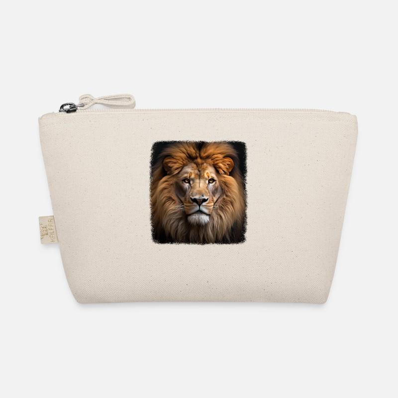 Lions realistic lion Organic Pouch