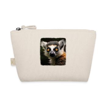 Ring-tailed lemurs realistic ring-tailed lemur - Organic Pouch - nature - Front