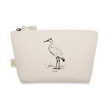 Grand oiseau sur échasses comme une grue - Trousse biologique - nature - Devant