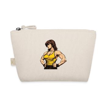 Femme Fitness Muscles Workout Gym Fille - Trousse biologique - nature - Devant