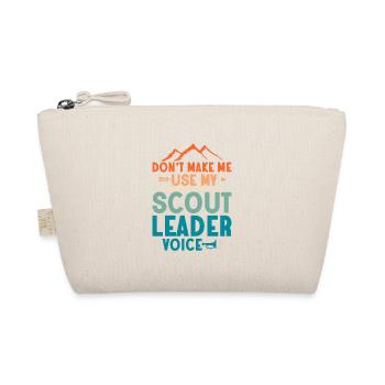 Hear My Scout Leader Voice: Commanding Tee - Bio-Täschchen - Natur - Vorne