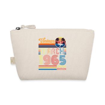 Anniversaire mars 1965.Cadeau Mars 1965.March 1965 - Trousse biologique - nature - Devant