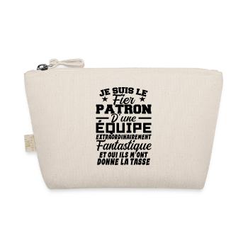 Je Suis Le Fier Patron D'une Equipe - Trousse biologique - nature - Devant