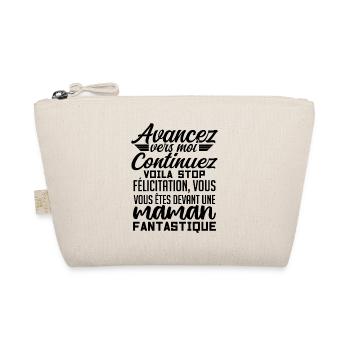 Femme Humour Super Cadeau Pour Maman Marrant Fille - Trousse biologique - nature - Devant