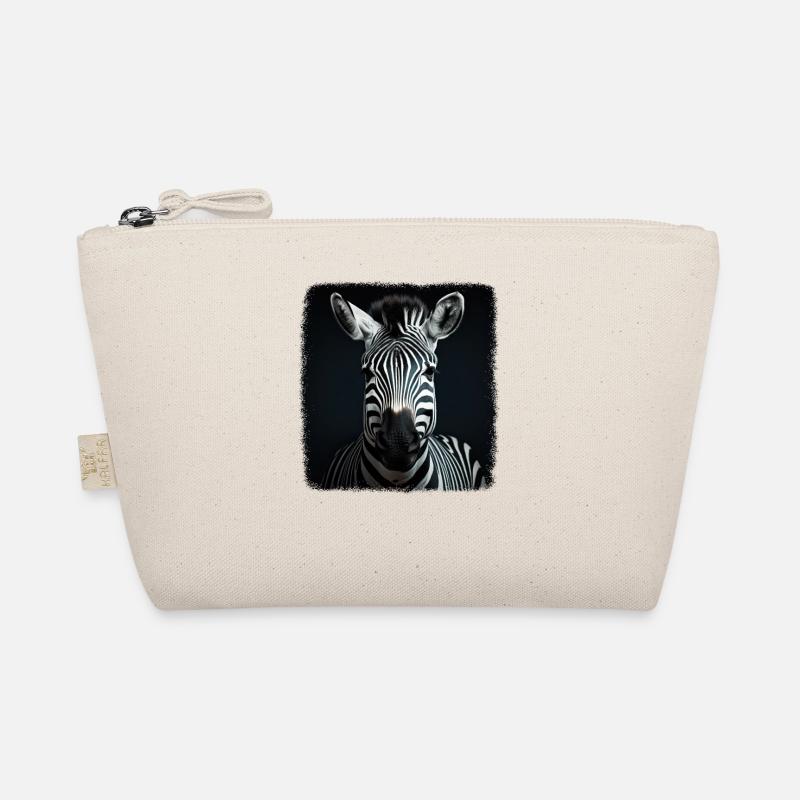 Zebras realistic Zebra Organic Pouch