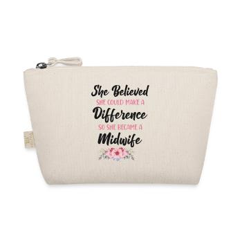 Infirmière Sage-femme Accoucheuse Elle - Trousse biologique - nature - Devant