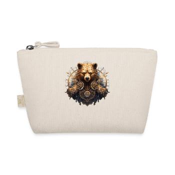 Bear Wildlife Animal Nature Steampunk - Organic Pouch - nature - Front