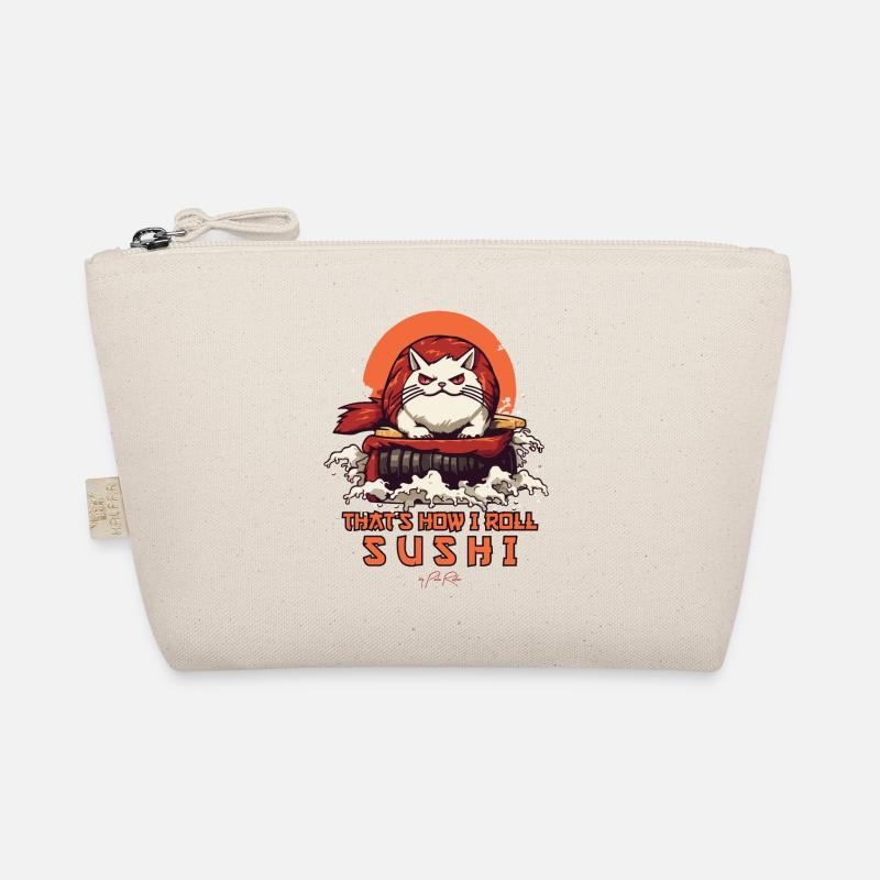 That's how I roll, sushi cat Organic Pouch