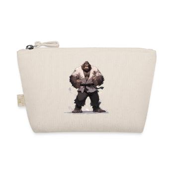 Bigfoot Karate Martial Arts MMA Kawaii Kampfsport - Bio-Täschchen - Natur - Vorne