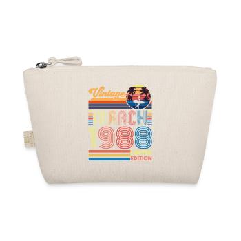 Anniversaire mars 1988.Cadeau Mars 1988.March 1988 - Trousse biologique - nature - Devant