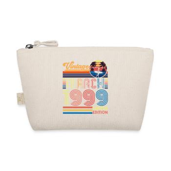 Birthday March 1999.Gift March 1999.March 1999 - Organic Pouch - nature - Front
