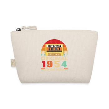 Original 1954 70th Anniversary Vintage Geschenk - Bio-Täschchen - Natur - Vorne