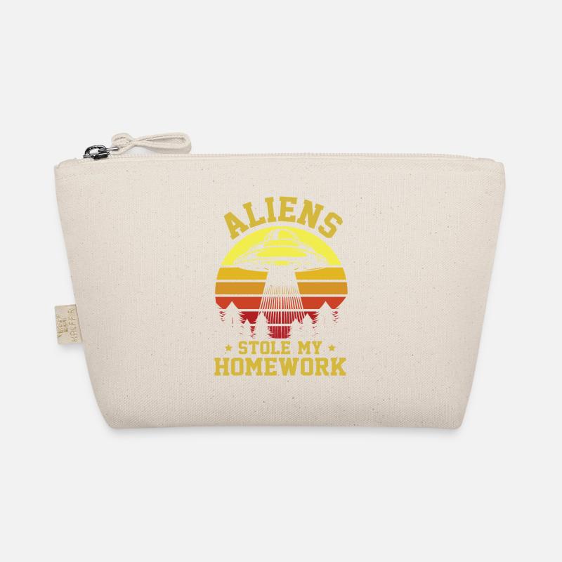 Alien, UFO, UAP, Space, Space Flying Object Organic Pouch