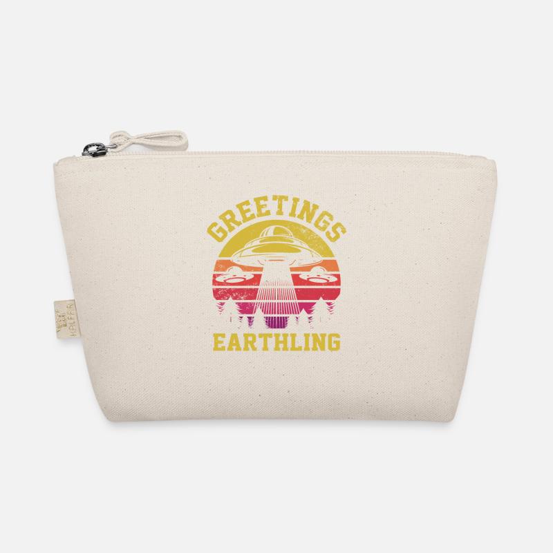 Alien, UFO, UAP, Space, Space Flying Object Organic Pouch