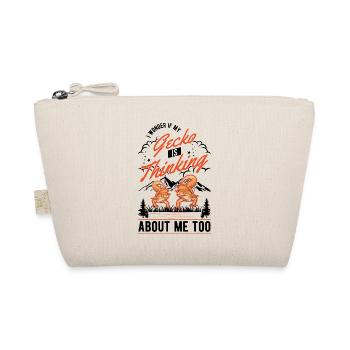 Gecko Gift Leopard Gecko - Organic Pouch - nature - Front